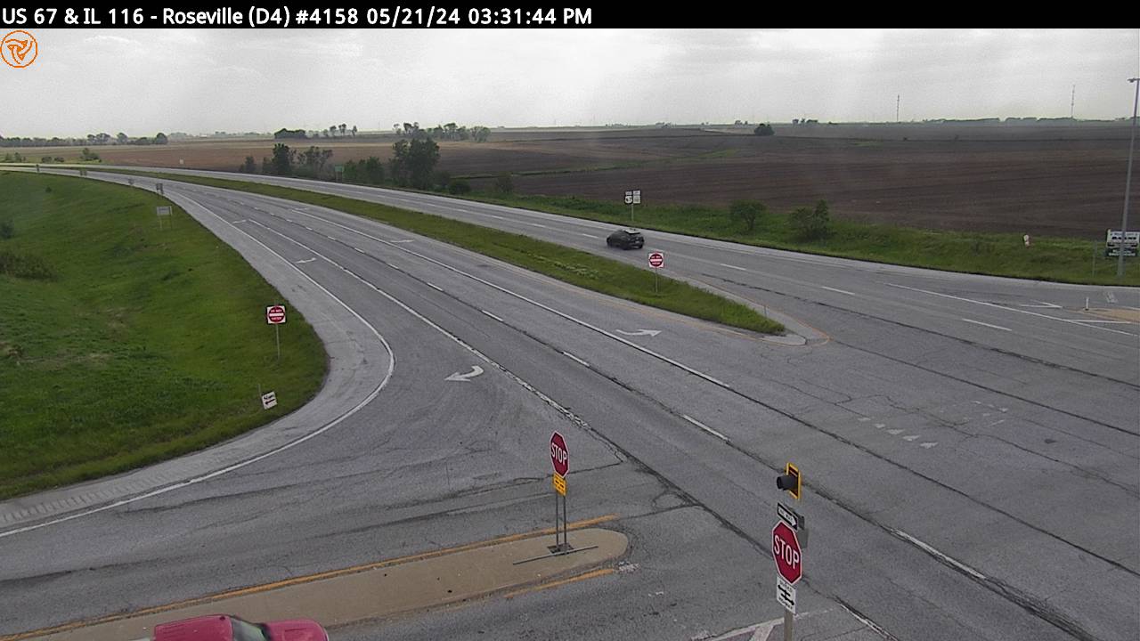 Traffic Cam US 67 at IL 116 (#4158) - S Player