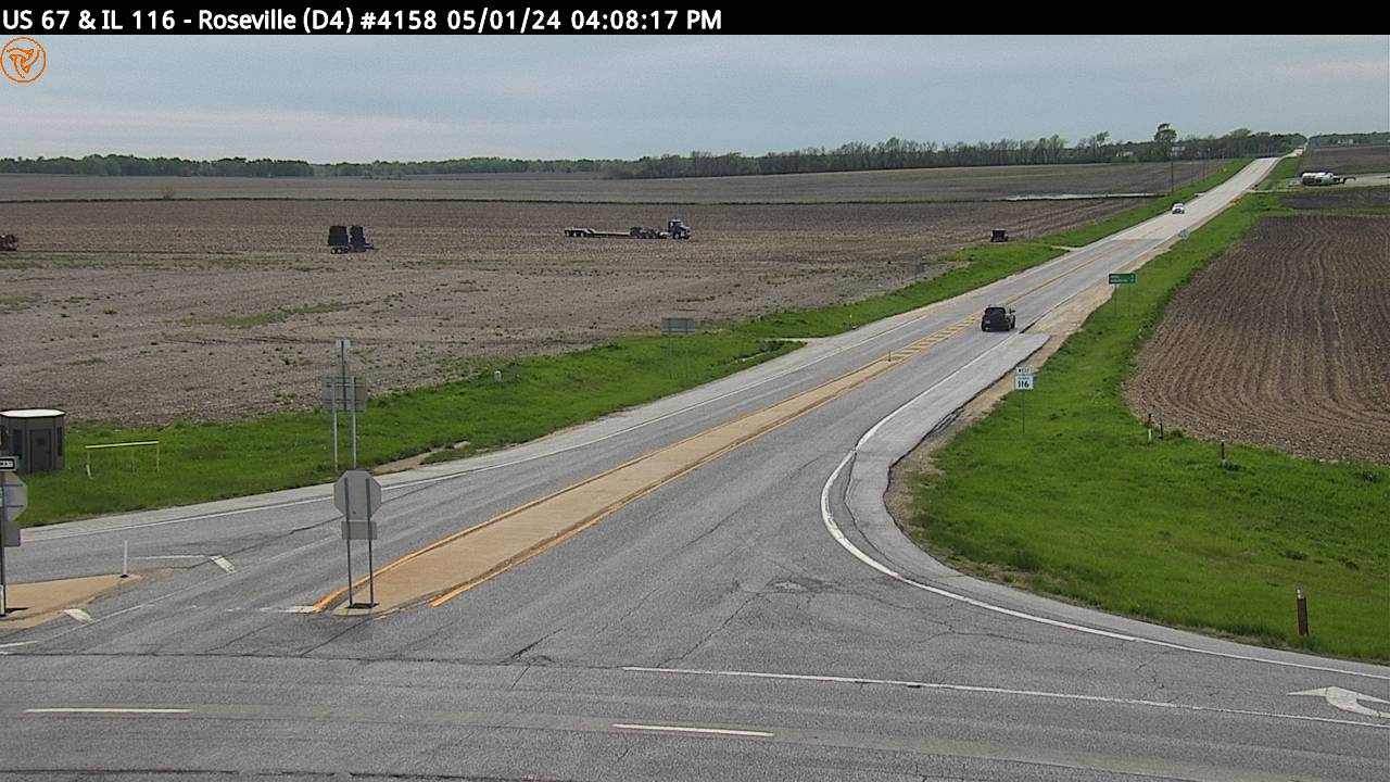 US 67 at IL 116 (#4158) - W Traffic Camera