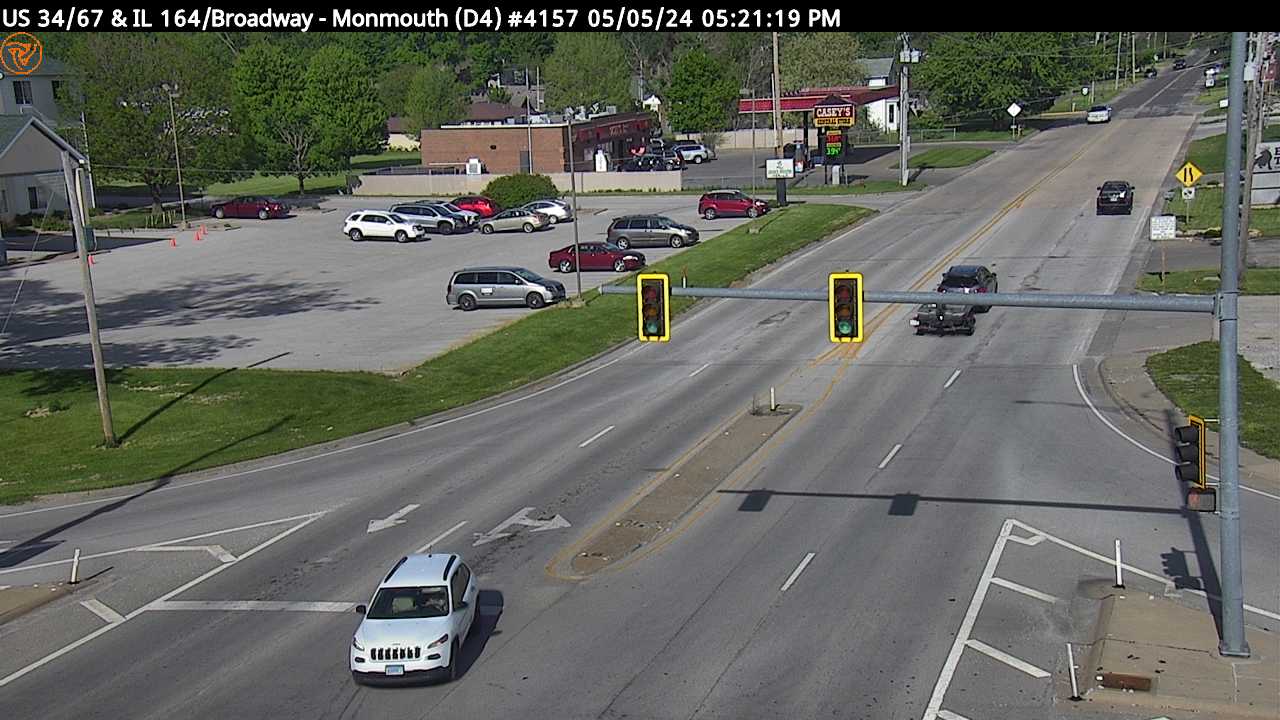 Traffic Cam US 34/67 at IL 164/Broadway Ave. (#4157) - E Player