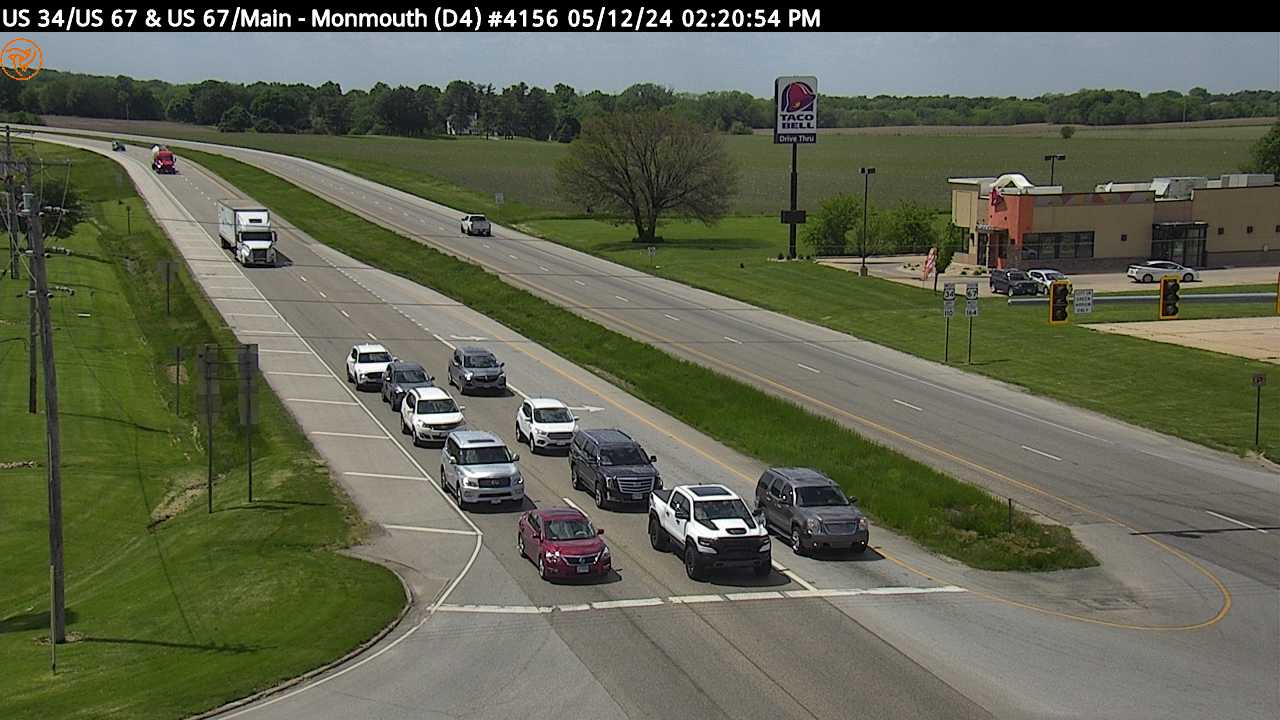 Traffic Cam US 34/67 at US 67/Main St. (#4156) - W Player