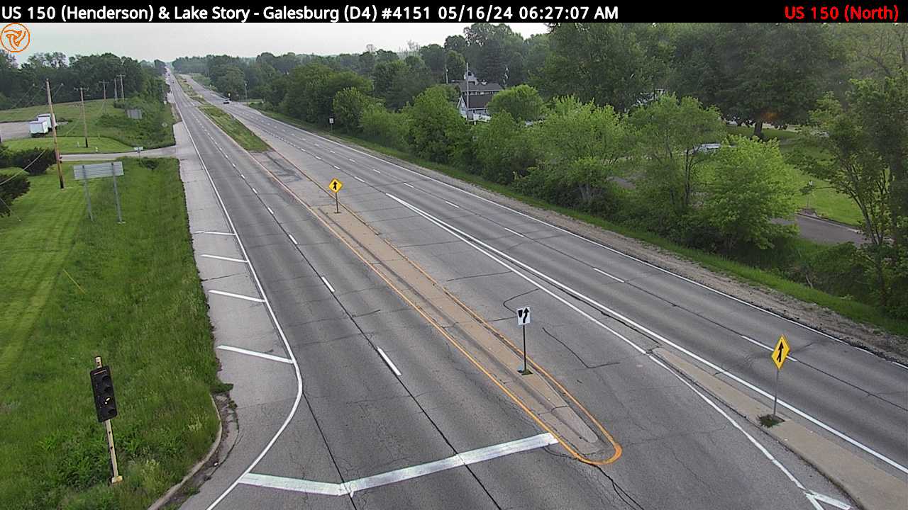 Traffic Cam US 150 (Henderson St.) at Lake Story Rd. (#4151) - N Player