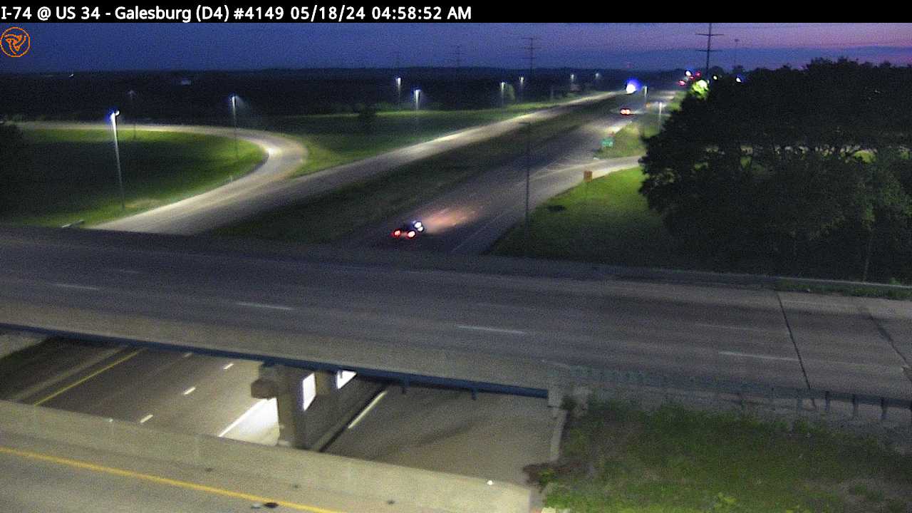 Traffic Cam I-74 at US 34 (#4149) - W Player