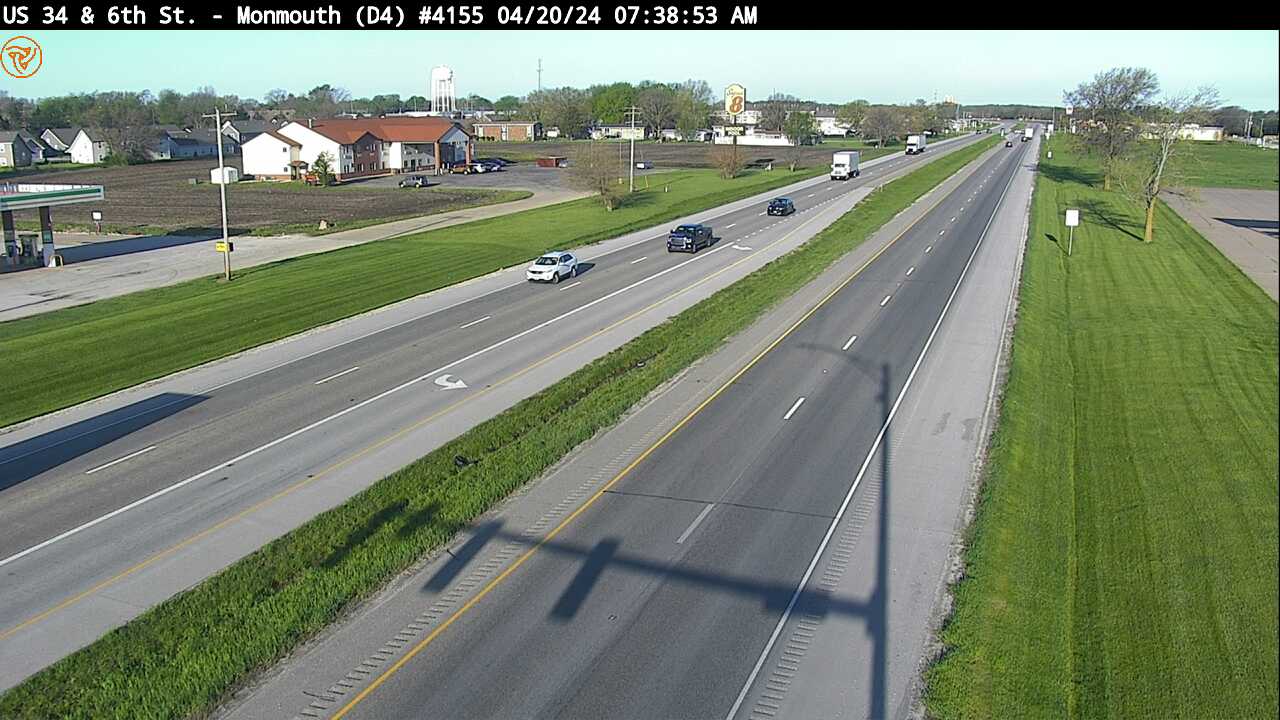 Traffic Cam US 34 at 6th St. (#4155) - W Player