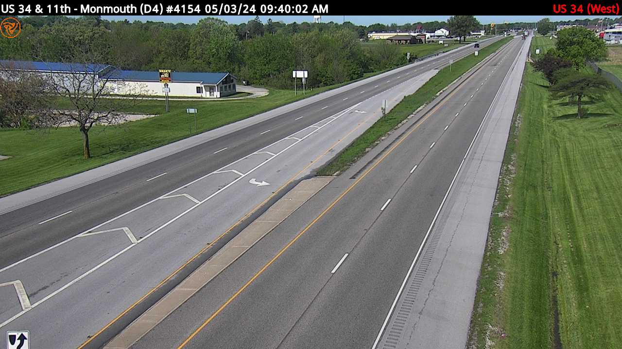 Traffic Cam US 34 at 11th St. (#4154) - N Player