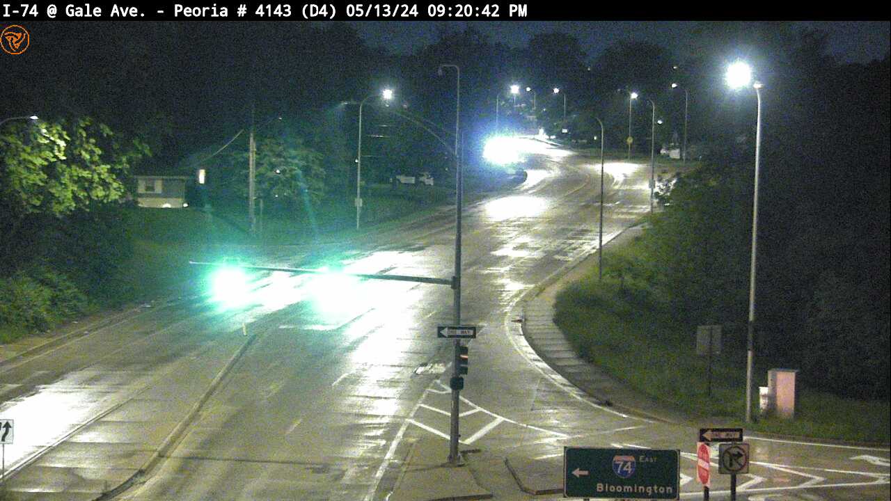 Traffic Cam I-74 at Gale Ave. (#4143) - S Player