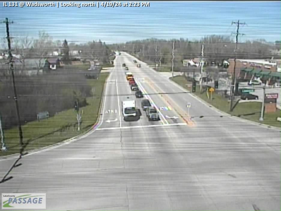 Traffic Cam IL 131 at Wadsworth - N Player