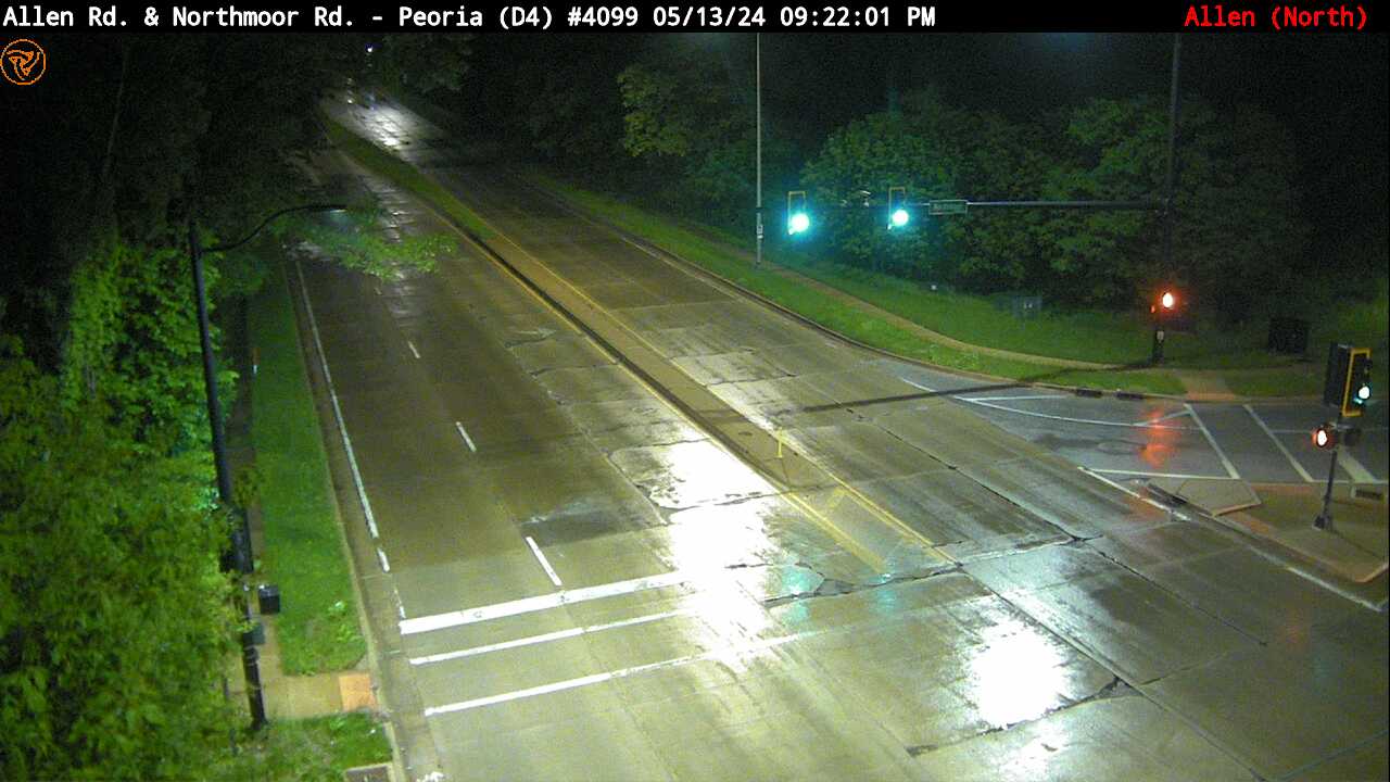 Traffic Cam Allen Rd. at Northmoor Ave. (#4099) - N Player