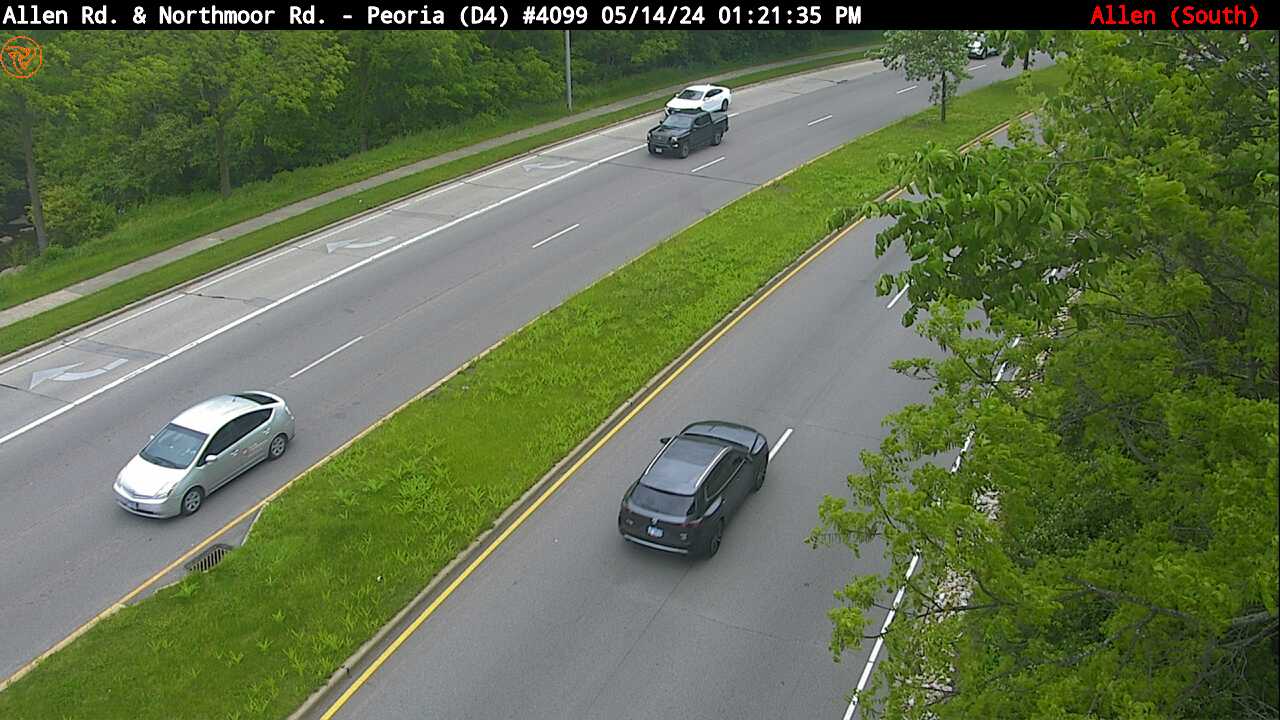 Traffic Cam Allen Rd. at Northmoor Ave. (#4099) - S Player