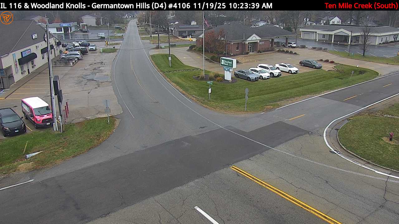 Traffic Cam IL 116 at Woodland Knolls/Ten Mile Creek (#4106) - S Player
