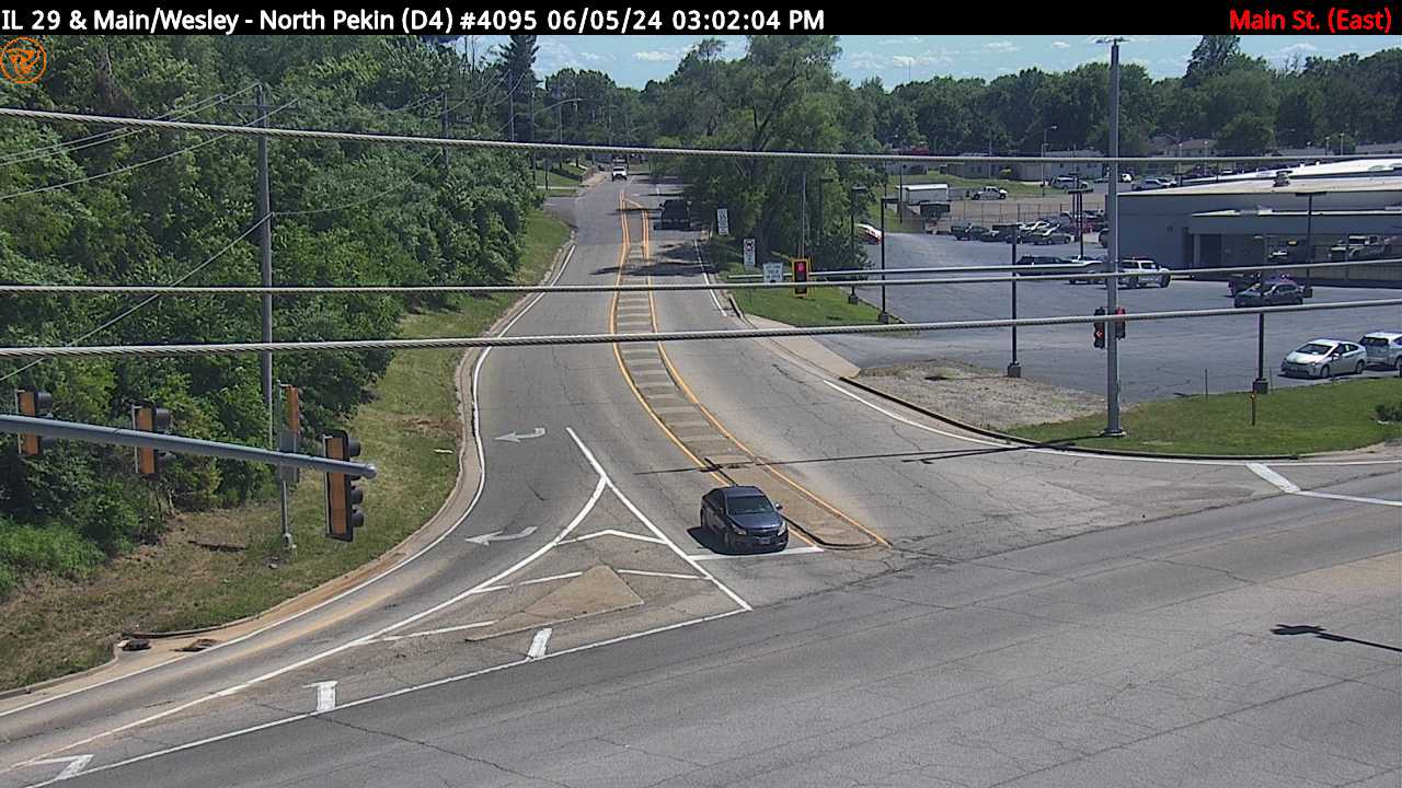 Traffic Cam IL 29 at N. Main St./ Wesley Rd. (#4095) - E Player