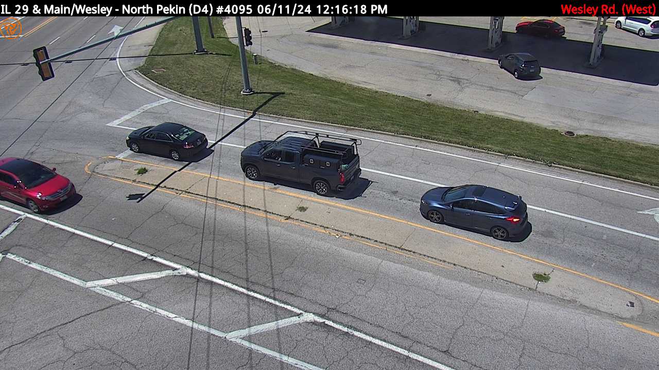 Traffic Cam IL 29 at N. Main St./ Wesley Rd. (#4095) - W Player