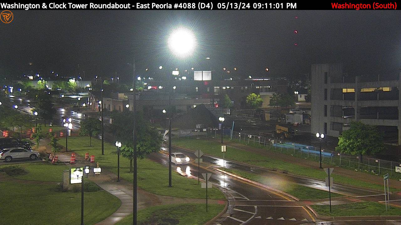 Traffic Cam East Peoria Roundabout (#4088) - S Player