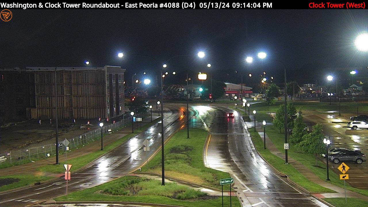Traffic Cam East Peoria Roundabout (#4088) - W Player