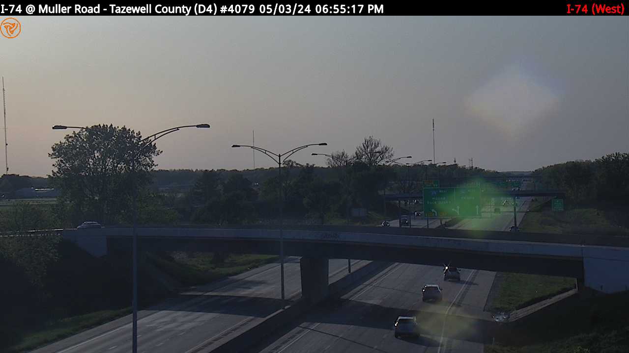 Traffic Cam I-74 at Muller Rd. (#4079) - W Player