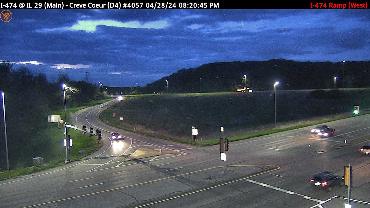 Traffic Cam IL 29 (Main St.) at I-474 Ramps (#4057) - W Player