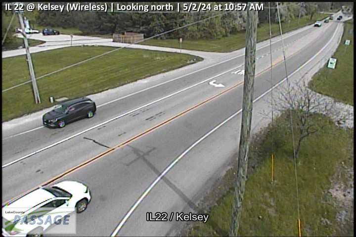 Traffic Cam IL 22 at Kelsey (Wireless) - N Player