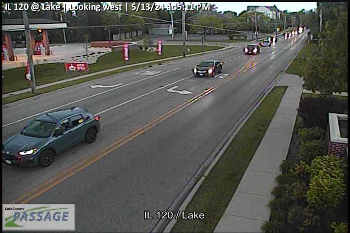 Traffic Cam IL 120 at Lake - W Player