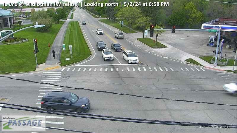 Traffic Cam IL 176 at Midlothian (Wireless) - N Player