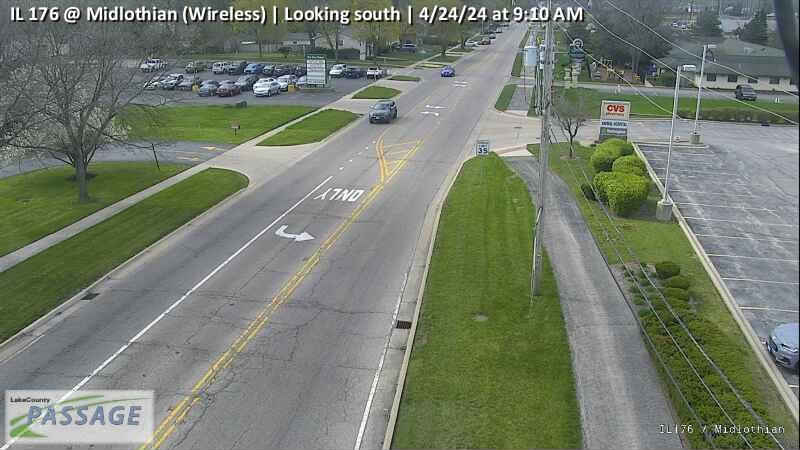 Traffic Cam IL 176 at Midlothian (Wireless) - S Player