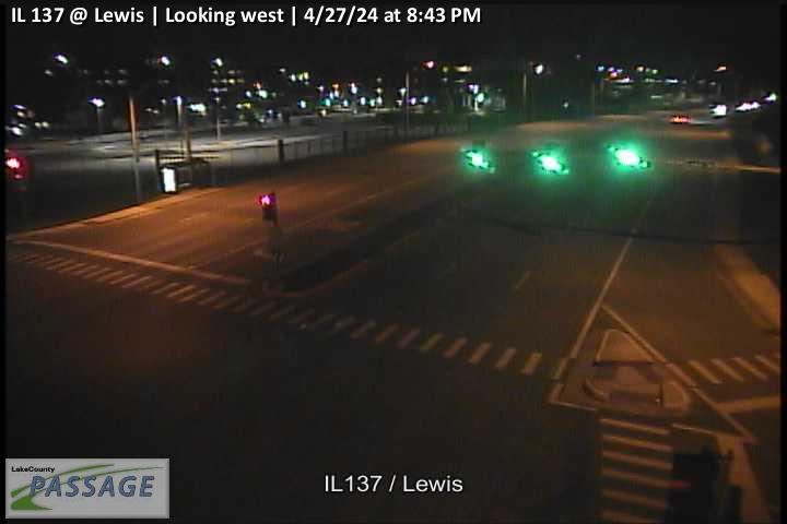 Traffic Cam IL 137 at Lewis - W Player