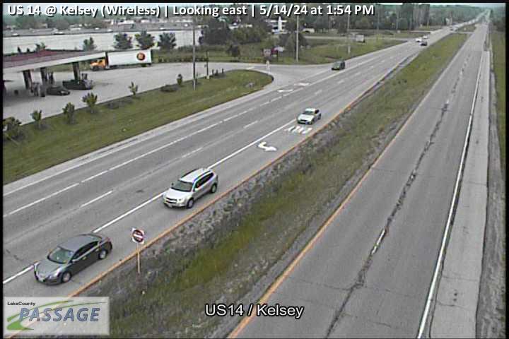 Traffic Cam US 14 at Kelsey (Wireless) - E Player