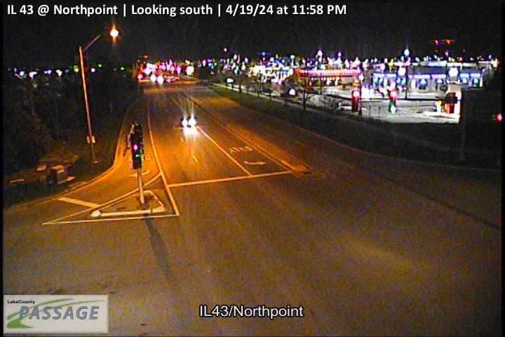 IL 43 at Northpoint - S Traffic Camera