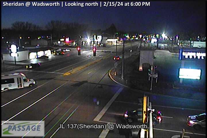 Sheridan at Wadsworth - N Traffic Camera