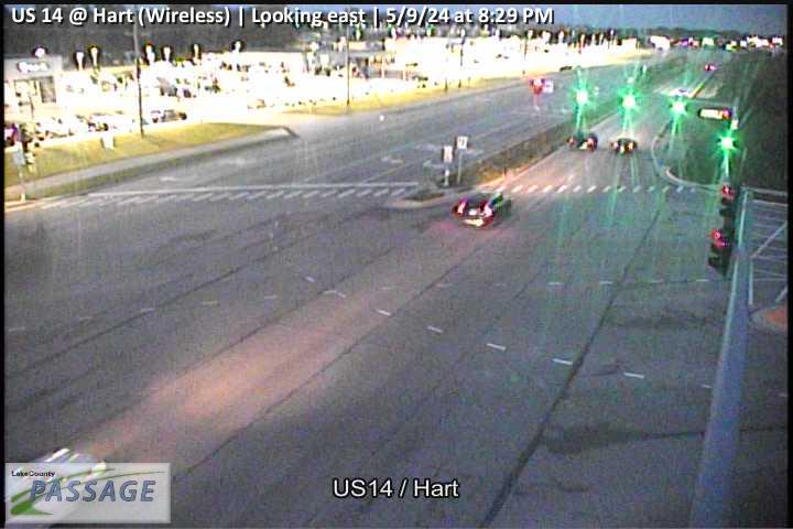 Traffic Cam US 14 at Hart (Wireless) - E Player