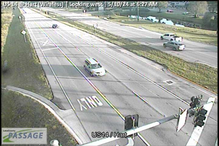 Traffic Cam US 14 at Hart (Wireless) - W Player