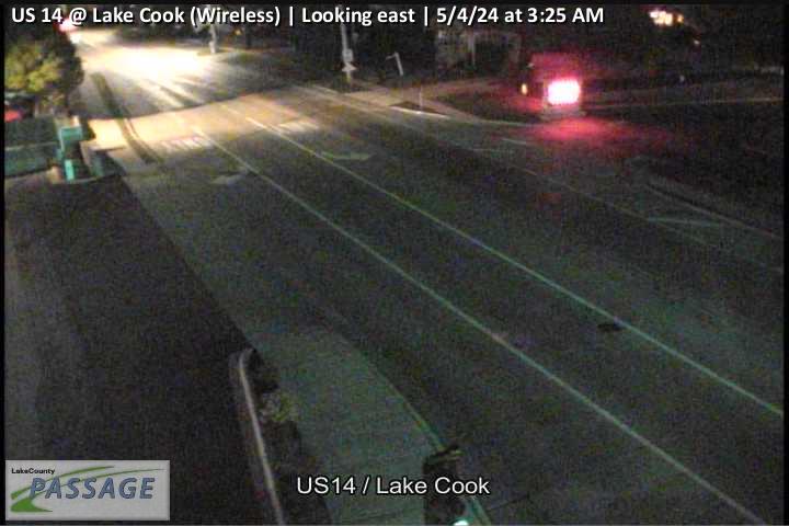 Traffic Cam US 14 at Lake Cook (Wireless) - E Player