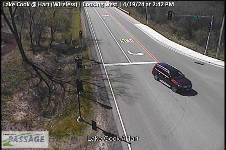 Traffic Cam Lake Cook at Hart (Wireless) - W Player
