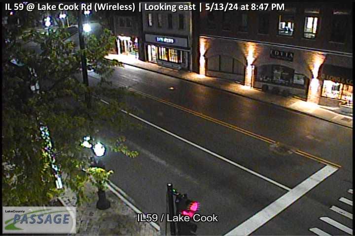 Traffic Cam IL 59 at Lake Cook Rd (Wireless) - E Player