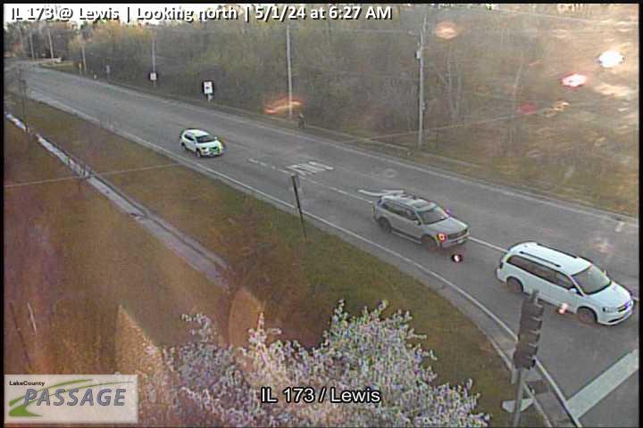 Traffic Cam IL 173 at Lewis - N Player