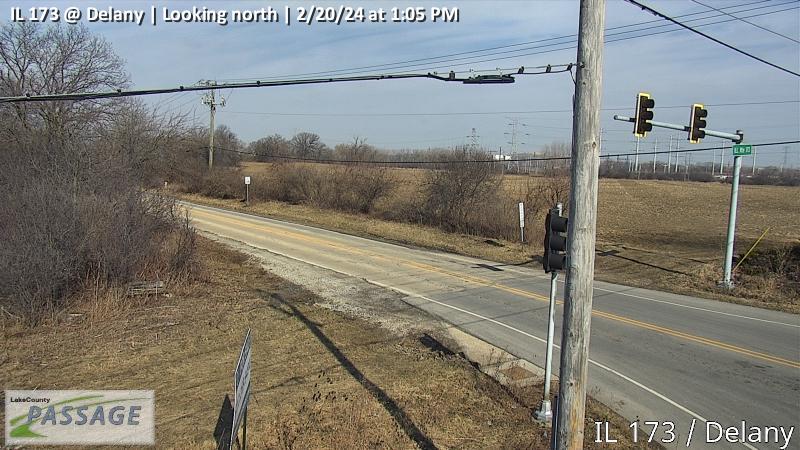 Traffic Cam IL 173 at Delany - N Player
