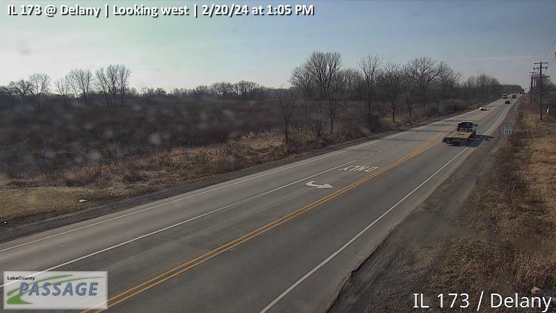 Traffic Cam IL 173 at Delany - W Player