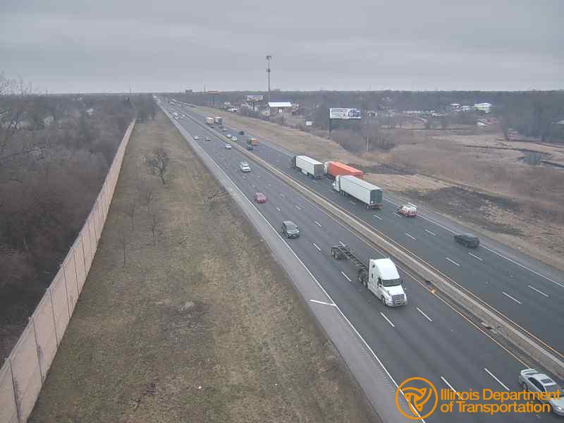 Traffic Cam I-55 south of IL-126 Player