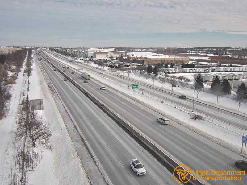 Traffic Cam I-55 south of Weber Rd Player