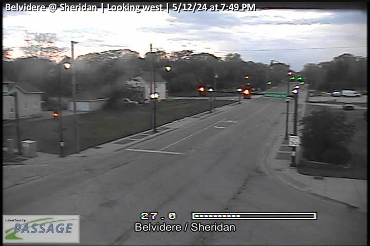 Traffic Cam Belvidere at Sheridan - W Player