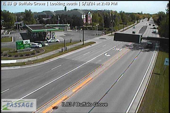 Traffic Cam IL 83 at Buffalo Grove - S Player