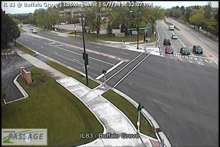 Traffic Cam IL 83 at Buffalo Grove - W Player