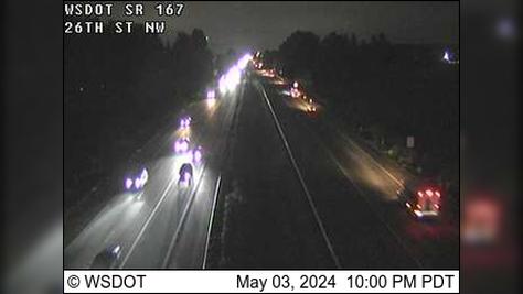 Christopher: SR 167 at MP 16.3: 26th St NW Traffic Camera