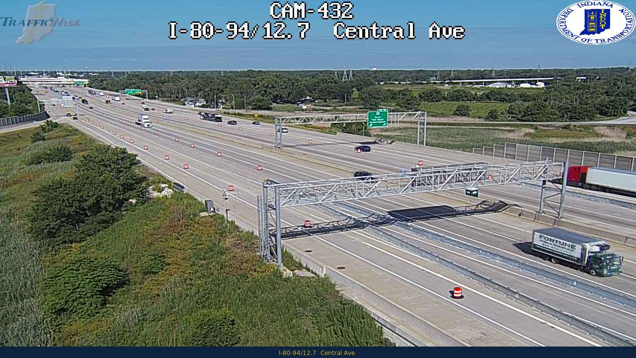 WB I-80 at Central Ave (-0.1 miles) Traffic Camera
