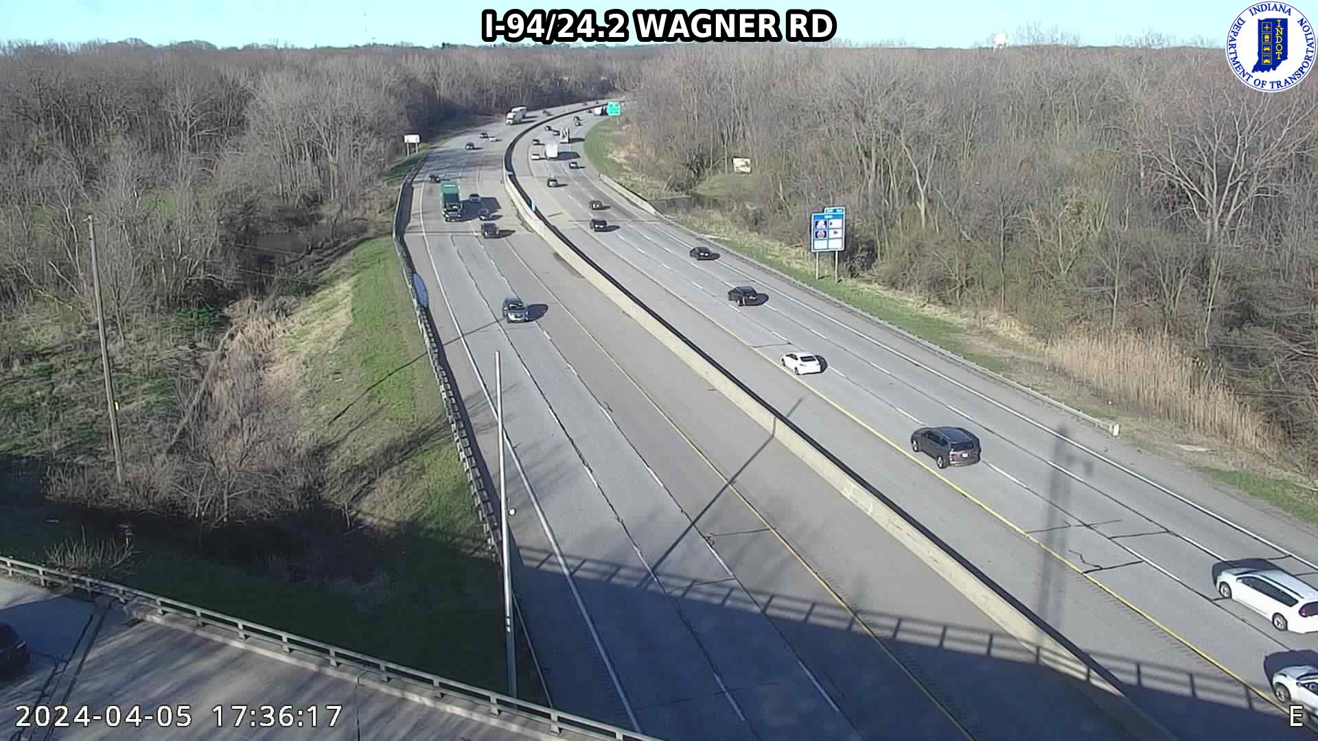 Traffic Cam WB I-94 at Wagner Rd Player