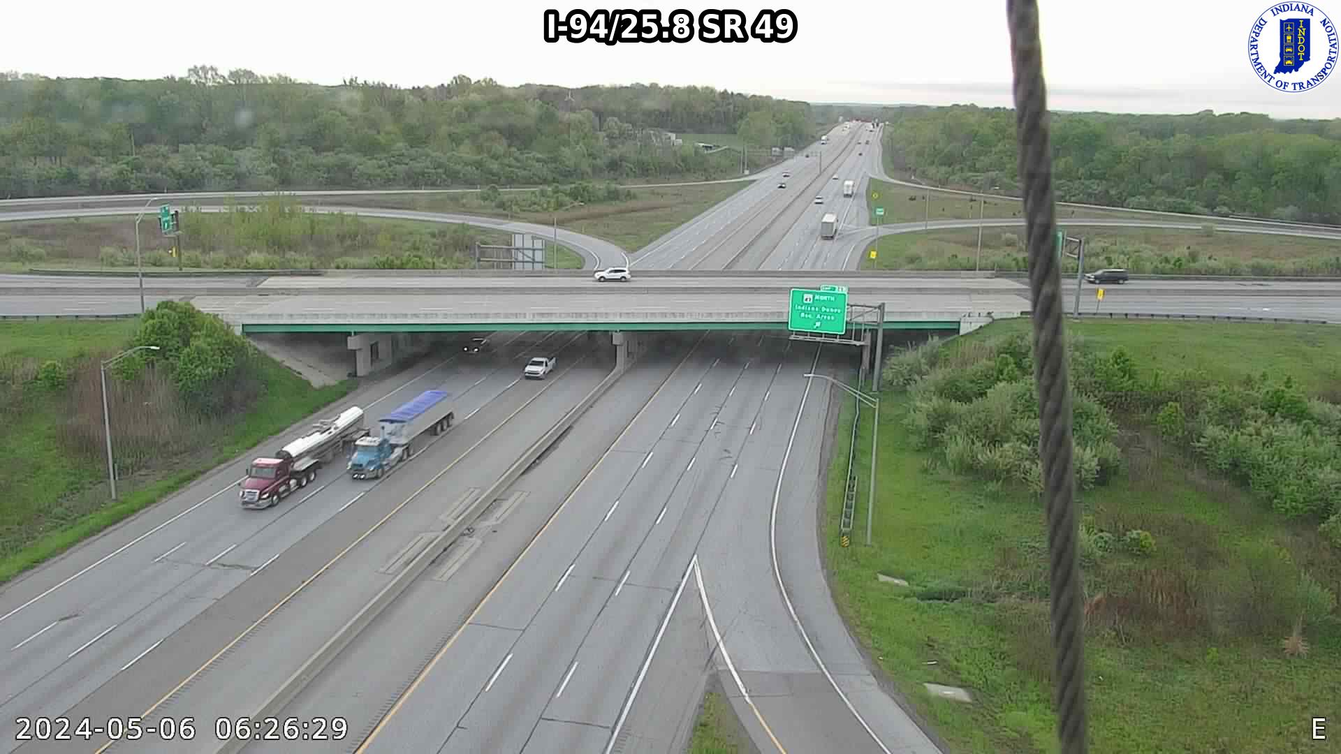 Traffic Cam WB I-94 at IN-49 Player