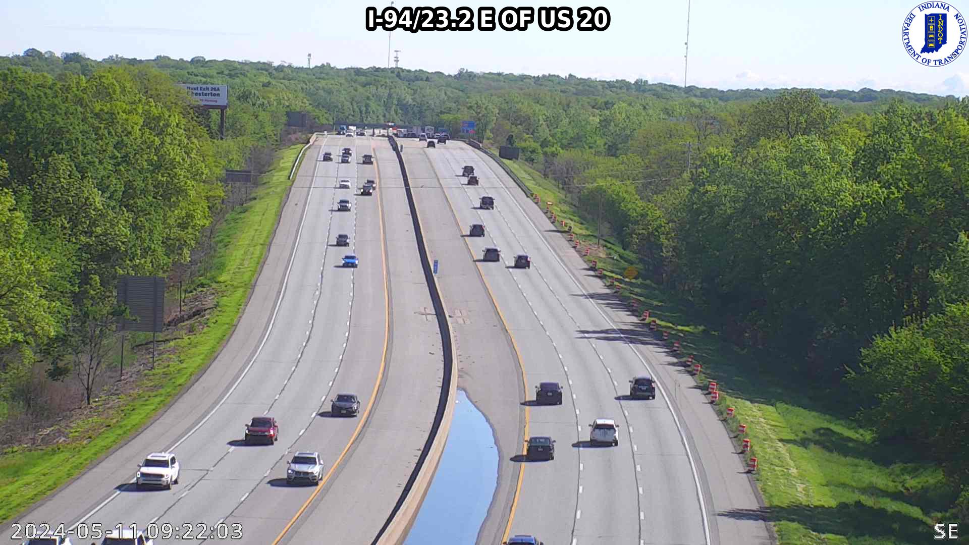 Traffic Cam WB I-94 at Beam St (+0.6 miles) Player
