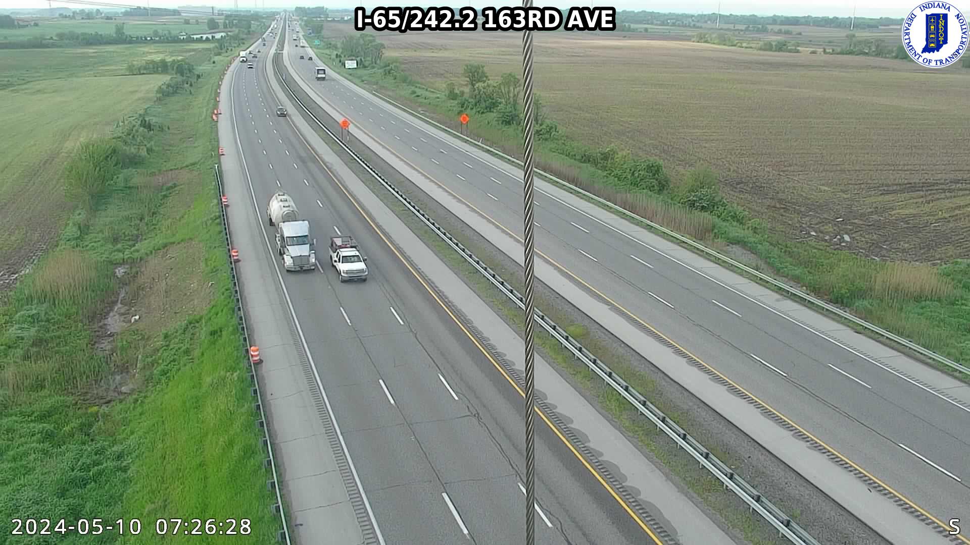 Traffic Cam NB I-65 at 153rd Ave (-1.3 miles) Player