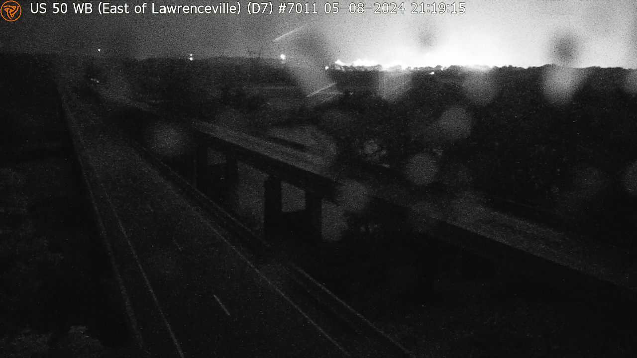 Traffic Cam US 50 WB at Lawrenceville (#7011) - E Player