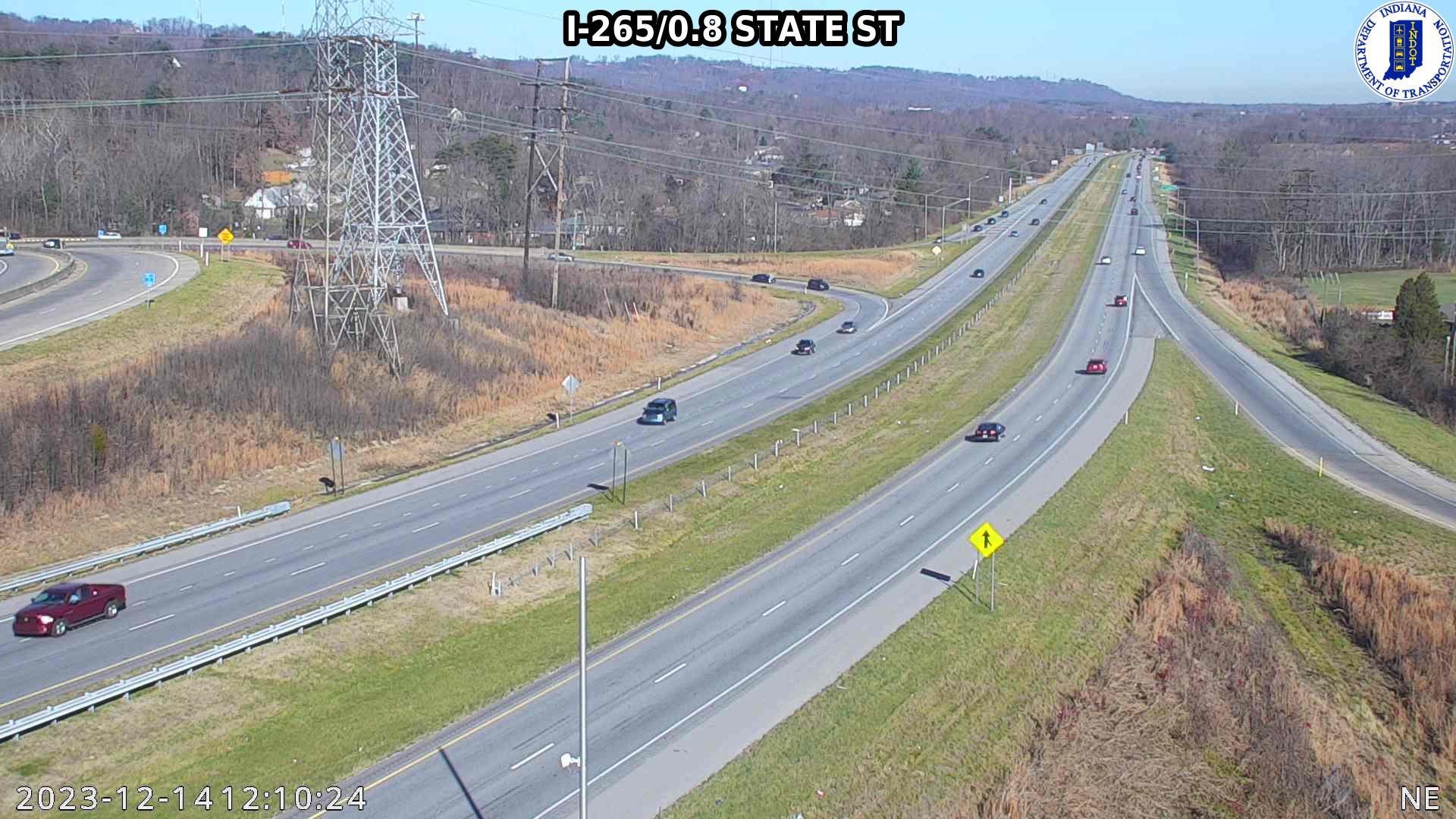 Traffic Cam New Albany: I-265: I-265/0.8 STATE ST Player