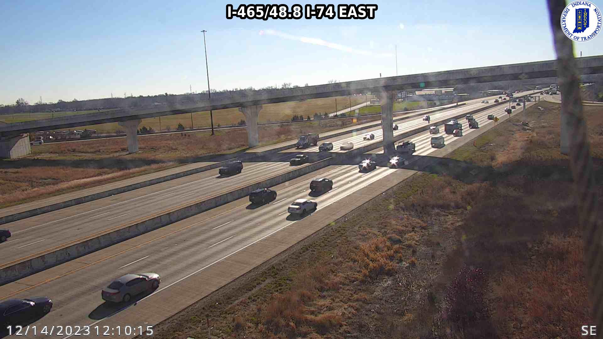 Traffic Cam Indianapolis: I-465: I-465/48.8 I-74 EAST Player