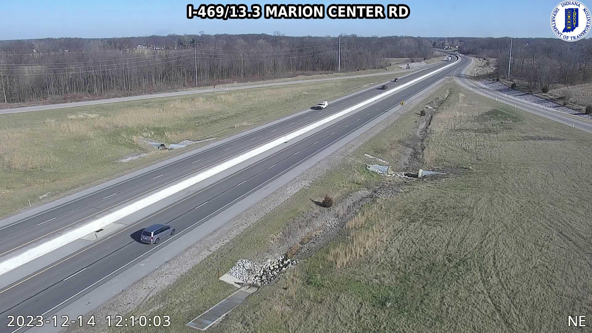 Hessen Cassel: I-469: I-469/13.3 MARION CENTER RD Traffic Camera